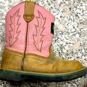 Toddler 7 girls John Deere boots